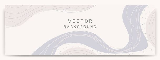 abstracte achtergrond met handgetekende lijnen. vectorillustratie. - Vector, afbeelding