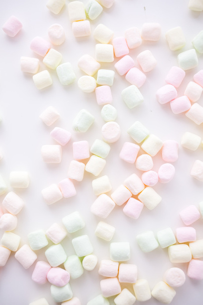 Small round multicolored marshmallows - Photo, Image