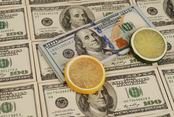 Dólar nota bancária fundo do dinheiro
 - Foto, Imagem