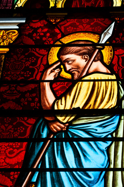 vallási festett üveg-ablakok - Fotó, kép