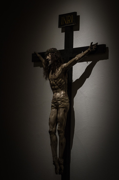 Jesus Christus auf einem Kreuz - Foto, Bild