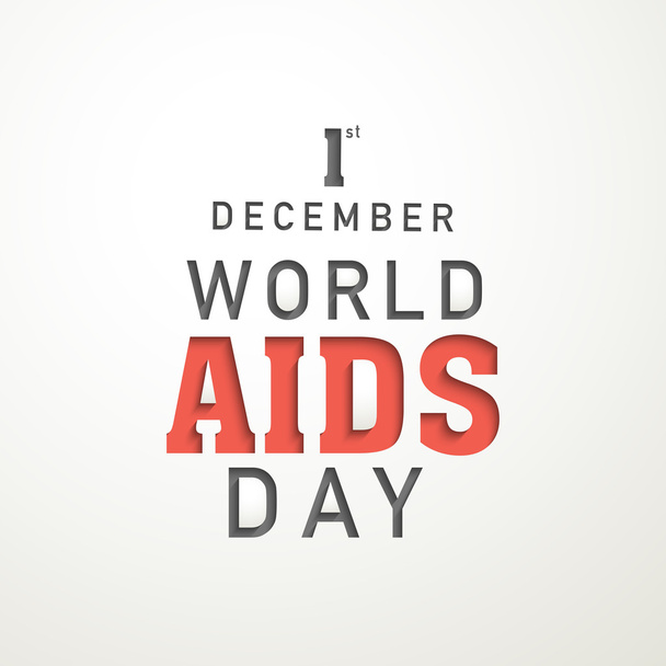 Póster del Día Mundial del SIDA
. - Vector, imagen