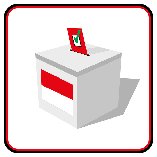 urnas indonesias
 - Vector, imagen