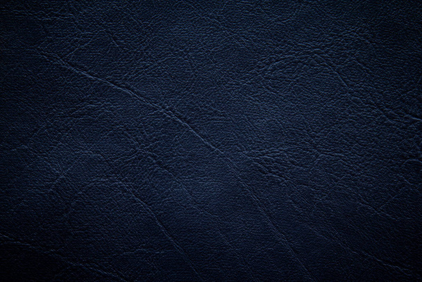 dark leather texture, background, close-up - Foto, Imagen