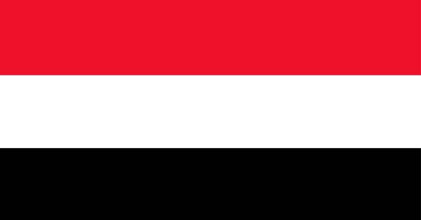 Egypt national official flag sign, travel color graphic design vector illustration . - Vector, Imagen