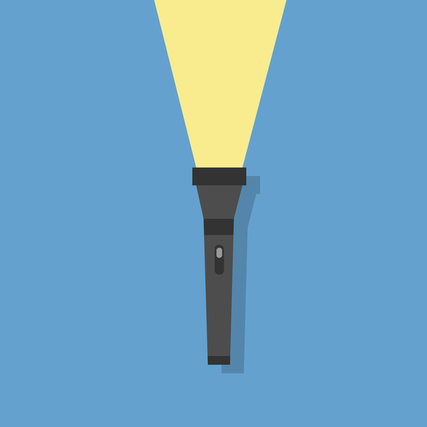 Flashlight color light icon - Vektor, kép