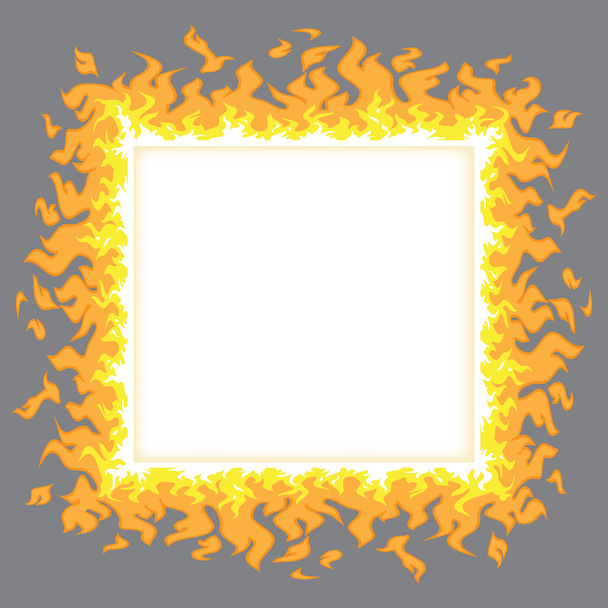 Пламя огня
 - Вектор,изображение