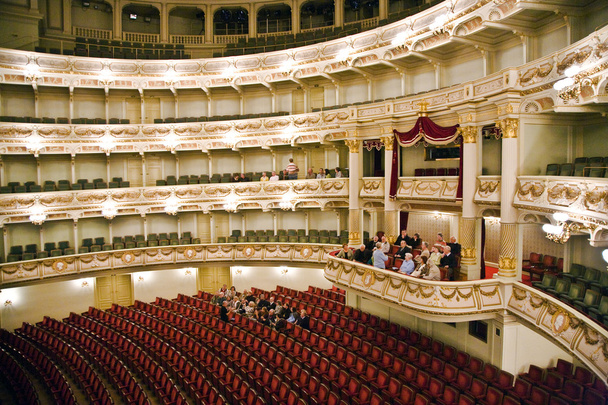 Semper Opera sisältä, Dresden
 - Valokuva, kuva