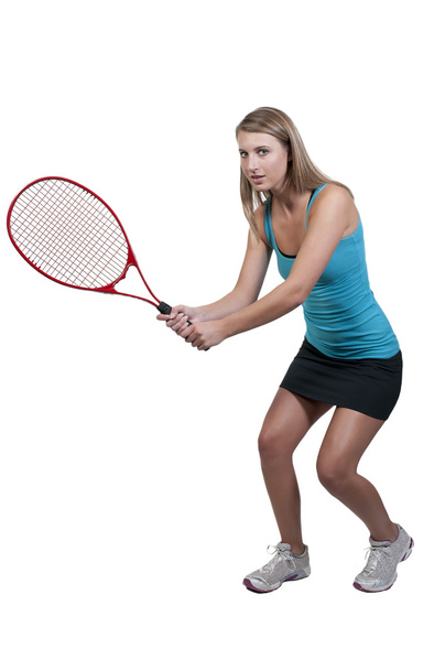 Woman Playing Tennis - Фото, изображение