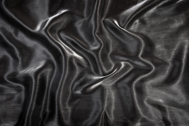 wavy folds smooth silk texture - Foto, Imagem