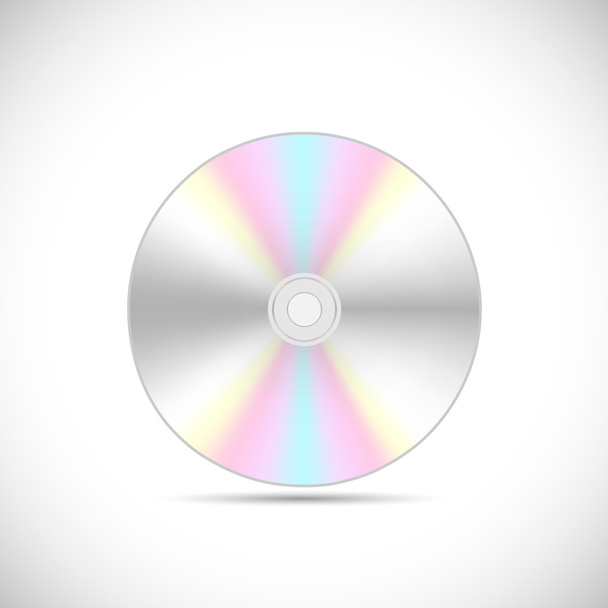 DVD or CD Illustration - Vector, imagen