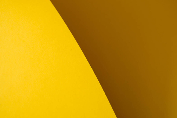 Diagonally divided 3d yellow abstract background - Foto, immagini
