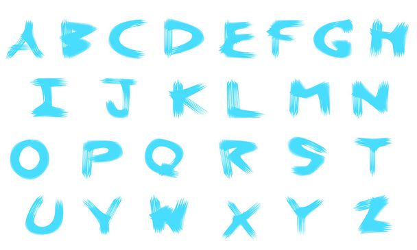 Modèle avec lettres, fond alphabet abstrait
. - Photo, image