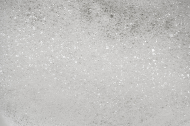 Abstraktní bílá mýdlová pěna textura pozadí zavřít - Fotografie, Obrázek