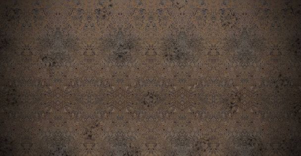 Dark brown color texture of marble making a background. - Foto, imagen