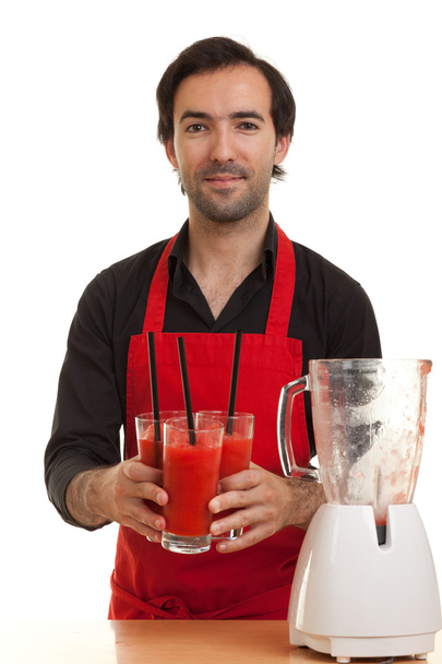 Chef cocktails blender - Photo, Image
