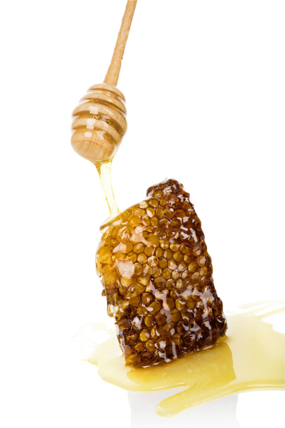 Luxueux fond de miel
. - Photo, image