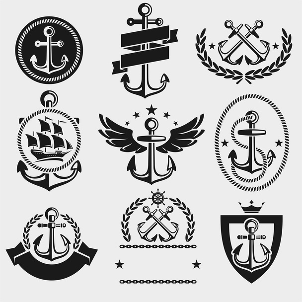 Anchors labels - Вектор,изображение