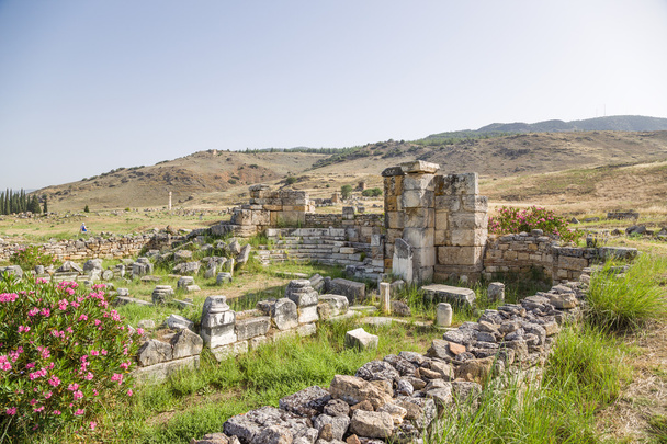 Turkey, Hierapolis. Ruins in the archaeological area - Fotó, kép