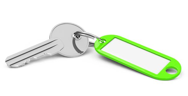 the green keychain - Photo, Image
