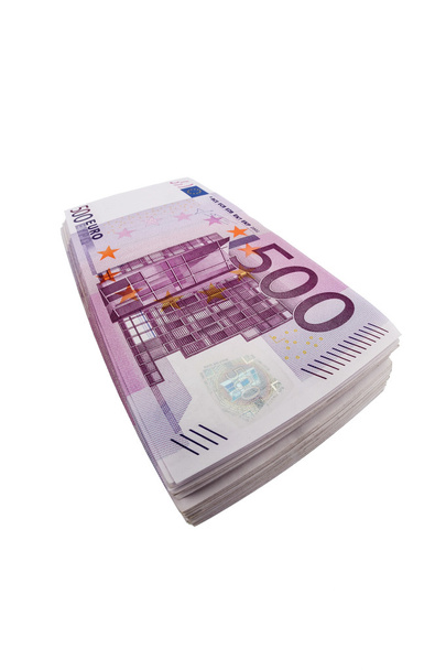 five hundred euro banknotes - Foto, afbeelding