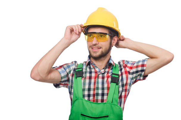 Industrial worker in helmet - Foto, afbeelding