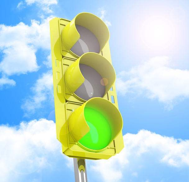 the traffic light - Photo, Image