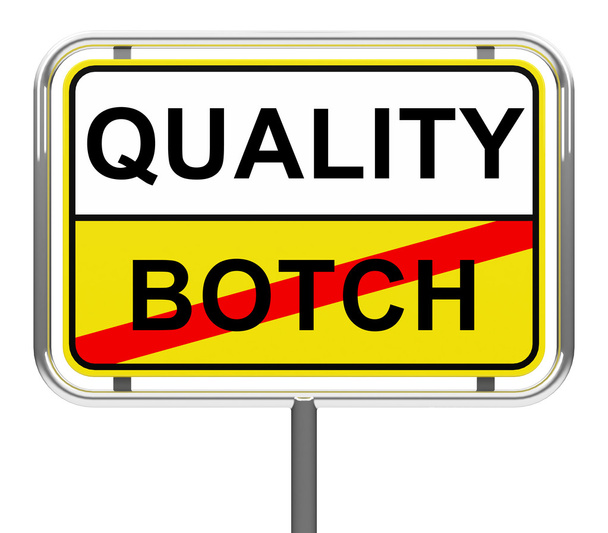 qualidade-botch
 - Foto, Imagem