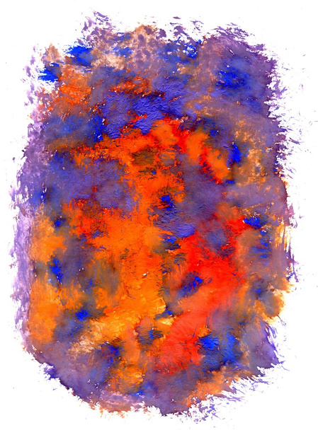 Pintura de guache multicolor
 - Foto, Imagem