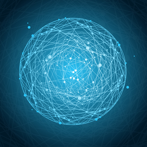 Abstract Background with Sphere. - Vector, Imagen