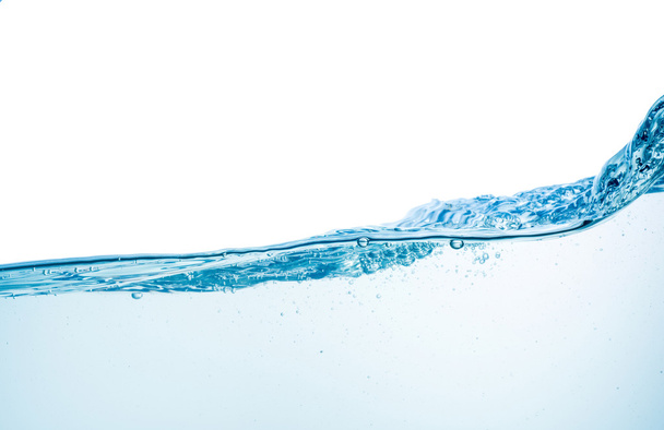 Burbujas de agua y aire sobre blanco
 - Foto, Imagen