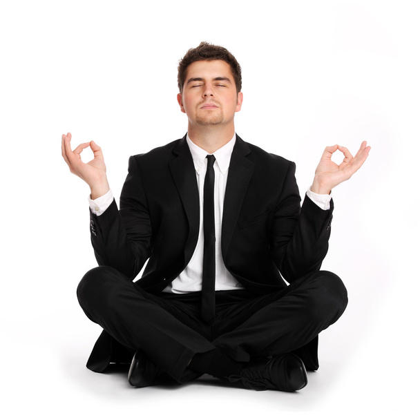 Business yoga - Photo, Image