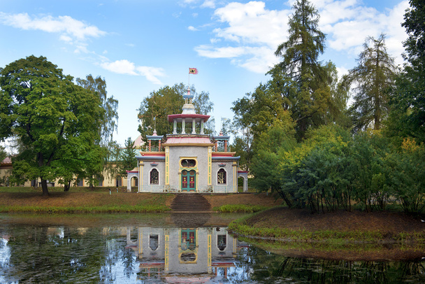 Chinese pavilion in Tsarskoye Selo (Pushkin), Saint-Petersburg - Foto, immagini