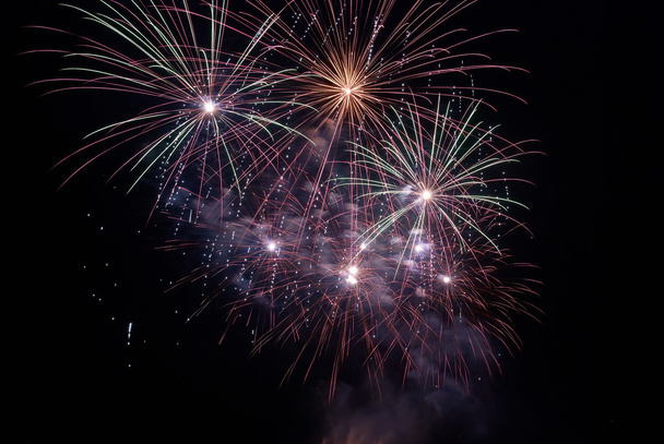 Beautiful fireworks - Zdjęcie, obraz