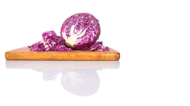 Chopped Red Cabbage - Photo, Image