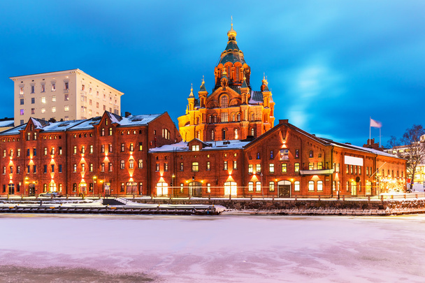 Winter in Helsinki, Finland - Zdjęcie, obraz