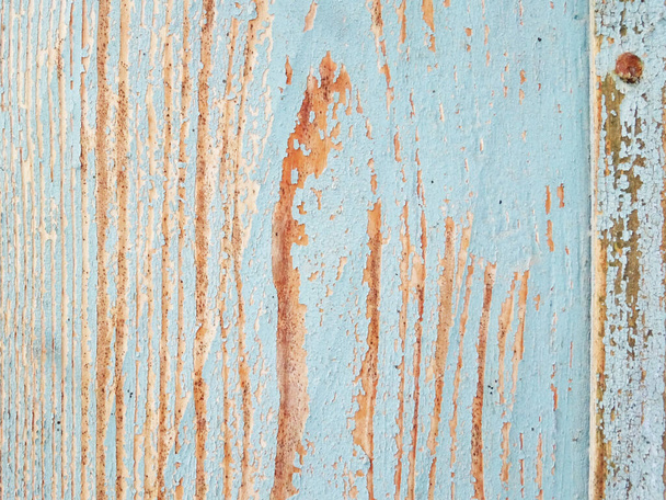 Background image, old wooden board with paint - Foto, Imagen
