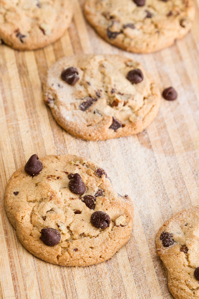 friss biztonsági csokoládé chip cookie-k  - Fotó, kép