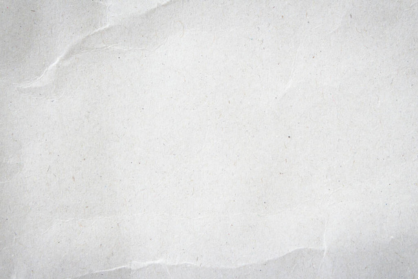 Fondo de papel blanco textura ligera textura áspera manchado espacio de copia en blanco fondo - Foto, imagen