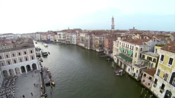 Vista sobre Grand Canal em Veneza
 - Filmagem, Vídeo