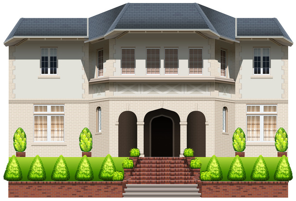 An old mansion - Vector, Image