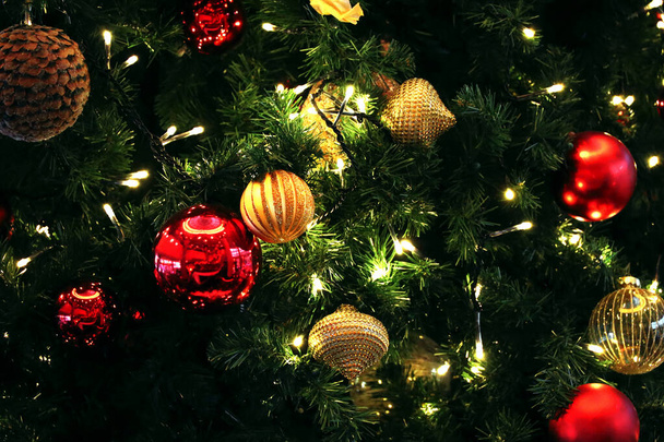 vánoční stromeček dekorace jako podkladový materiál - Fotografie, Obrázek