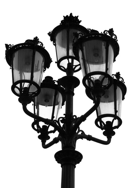 Luz de calle parisina
 - Foto, imagen