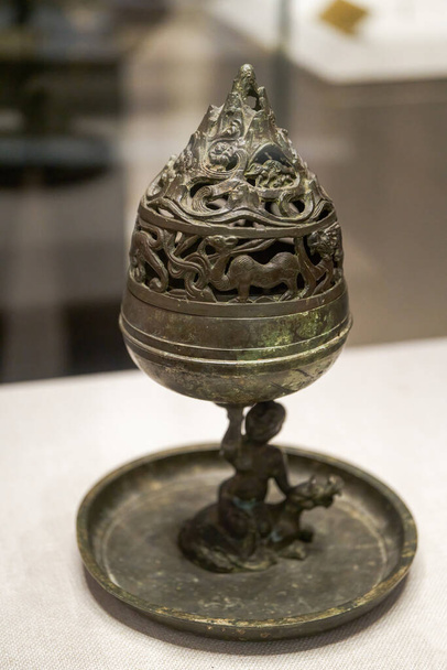 Ancient Chinese cultural relics in the museum - Photo, image