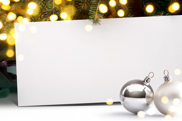 Art Christmas invitation background - Photo, Image