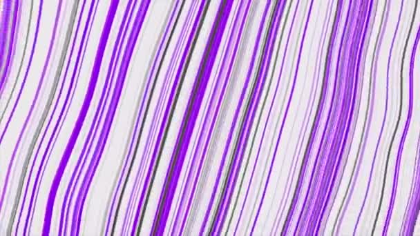 Abstraktes Gewebe mit hellen geraden Linien. Bewegung. Winkendes Tuch mit hellen Streifen - Filmmaterial, Video