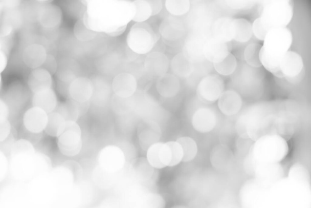 white blur abstract background. bokeh christmas blurred beautiful shiny Christmas lights - Foto, immagini