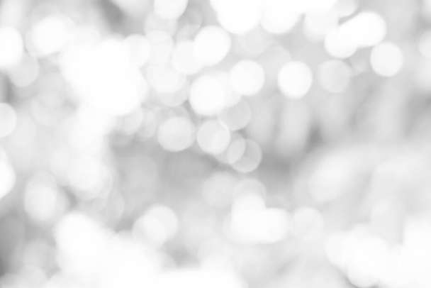 white blur abstract background. bokeh christmas blurred beautiful shiny Christmas lights - Φωτογραφία, εικόνα