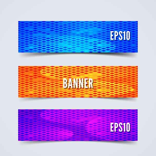 Abstract banners - Vector, Image