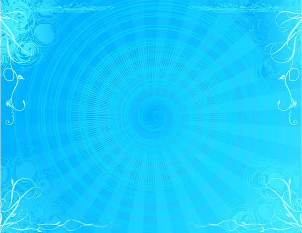 Blue abstract background - Vektör, Görsel